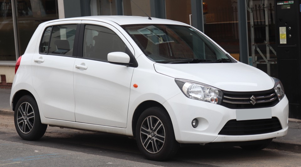 Stock photo of a Suzuki Cultus VXL, not the listed car